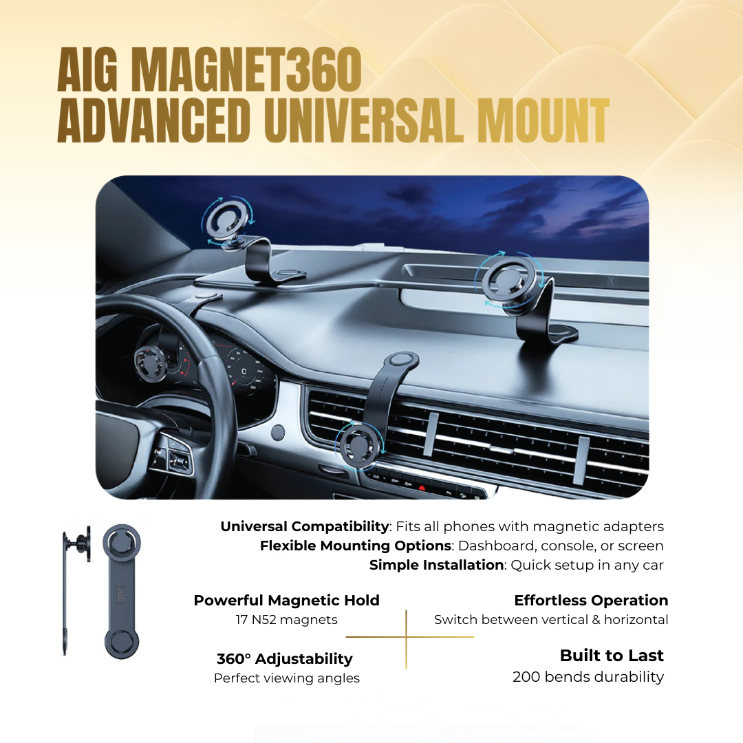 AIG™ MagMount 360° Magnetic Holder AIG001